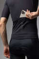 ALÉ Kurzarm Fahrradtrikot - PRAGMA COLOR BLOCK - Schwarz