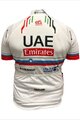 PISSEI Kurzarm Fahrradtrikot - UAE TEAM EMIRATES 2024 CHAMPION SLOVENIA REPLICA JR - Weiß