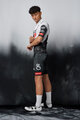 PISSEI Kurzarm Fahrradtrikot - UAE TEAM EMIRATES 2025 REPLICA - Weiß/Schwarz