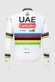 PISSEI Langarm Fahrradtrikot für den Sommer - UAE TEAM EMIRATES 2024 - mehrfarbig