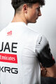 PISSEI Kurzarm Fahrrad-Shirt - UAE TEAM EMIRATES 2025  - Weiß/Schwarz