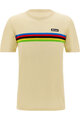 SANTINI Kurzarm Fahrrad-Shirt - UCI WORLD CHAMPION - Weiß