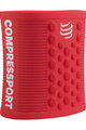 COMPRESSPORT Schweißband - SWEATBANDS 3D.DOTS - Rot/Weiß