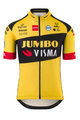 AGU Kurzarm Fahrradtrikot - JUMBO-VISMA '20 KIDS - Gelb/Schwarz