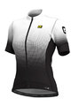 ALÉ Kurzarm Fahrradtrikot - DOTS LADY - Schwarz/Weiß