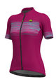 ALÉ Kurzarm Fahrradtrikot - START LADY  - Rosa/Blau