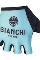 BIANCHI MILANO Fingerlose Fahrradhandschuhe - DIVOR - Hellblau/Schwarz