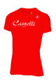 CASTELLI Kurzarm Fahrrad-Shirt - CLASSIC W - Rot