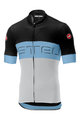 CASTELLI Kurzarm Fahrradtrikot - PROLOGO VI - Blau/Weiß/Schwarz