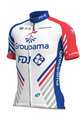 ALÉ Kurzarm Fahrradtrikot - GROUPAMA FDJ 2019 - Weiß/Blau/Rot