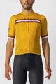 CASTELLI Kurzarm Radtrikot und Shorts - GRIMPEUR - Orange/Schwarz