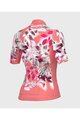 ALÉ Kurzarm Radtrikot und Shorts - PR-S GARDEN LADY - Rosa/Schwarz