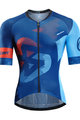 MONTON Kurzarm Fahrradtrikot - ATTACK - Blau