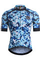 MONTON Kurzarm Fahrradtrikot - FIRMAMENT 2 - Blau/Schwarz