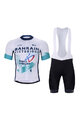 BONAVELO Kurzarm Radtrikot und Shorts - B.VICTORIOUS 2024 - Schwarz/Rot