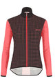 SANTINI Winddichte Fahrradjacke - NEBULA LADY - Schwarz/Rosa