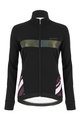 SANTINI Fahrrad-Thermojacke - CORAL RAGGIO LADY - Schwarz/Rosa