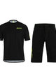 SANTINI MTB Radtrikot und Hose - SASSO MTB - Schwarz