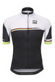 SANTINI Kurzarm Fahrradtrikot - UCI RAINBOW 2016 - Regenbogen/Schwarz/Weiß