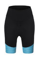 SANTINI Fahrradshorts ohne Träger - RITMO LADY - Blau/Schwarz