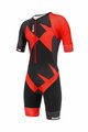 SANTINI Fahrradoverall - X IRONMAN CUPIO - Schwarz/Rot